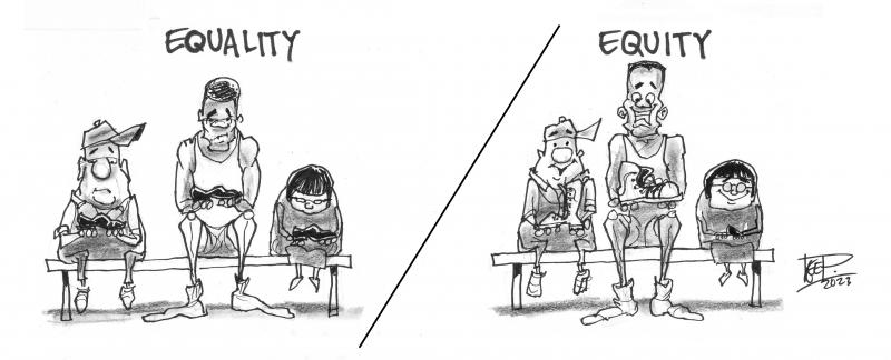 Equality versus Equity