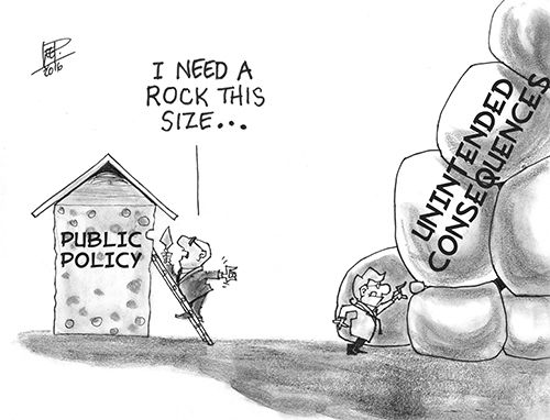 The Dilemma of Unintended Consequences of Public Policy on Health Care